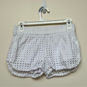 Lilly Pulitzer for Target White Eyelet Shorts Size XS
